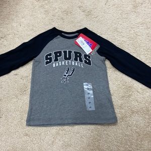 Spurs toddler long sleeve shirt - 2T NWT